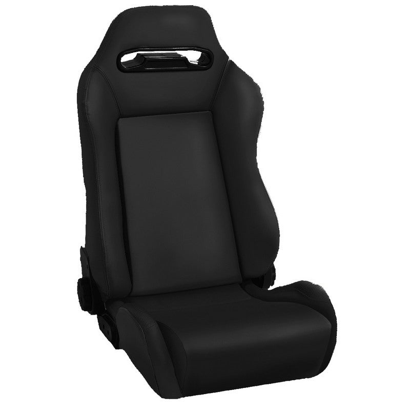 Rugged Ridge 13405.15 Sport Front Seat Black Fits 1976-2002 Jeep CJ and Wrangler YJ | TJ