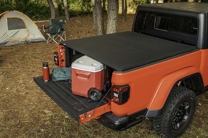 Rugged Ridge 13550.21 Armis Soft Folding Bed Cover Fits 2020-Current Jeep Gladiator JT