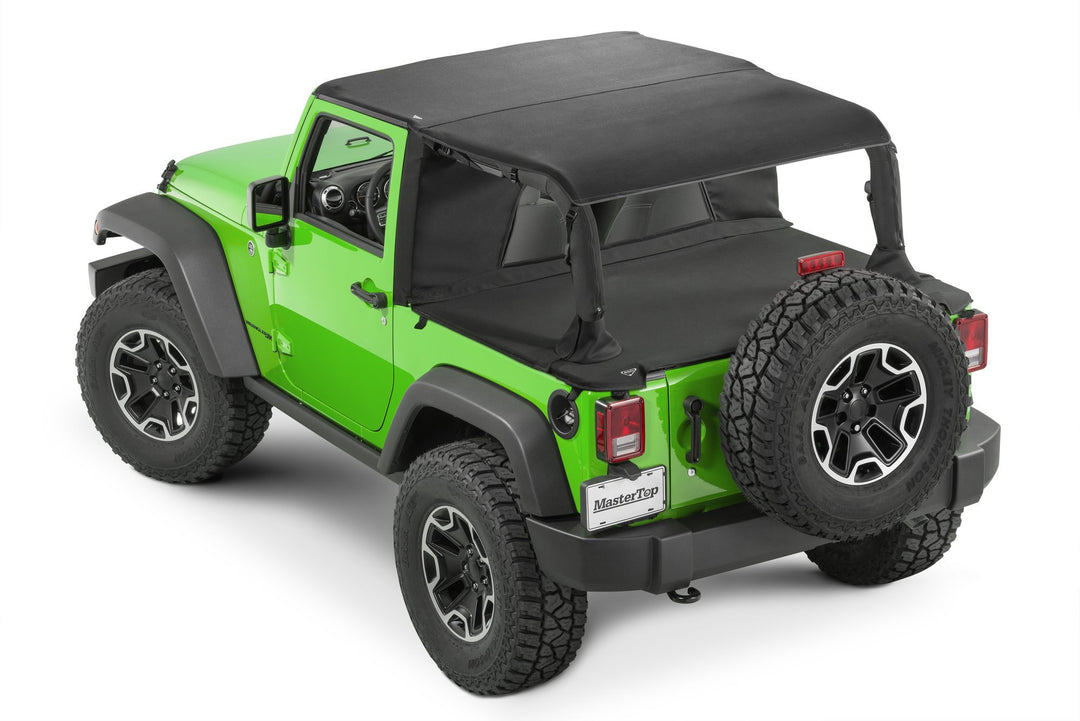 MasterTop 14810824 Summer Combo Fits 2010-2018 Jeep Wrangler JK 2 Door MasterTwill