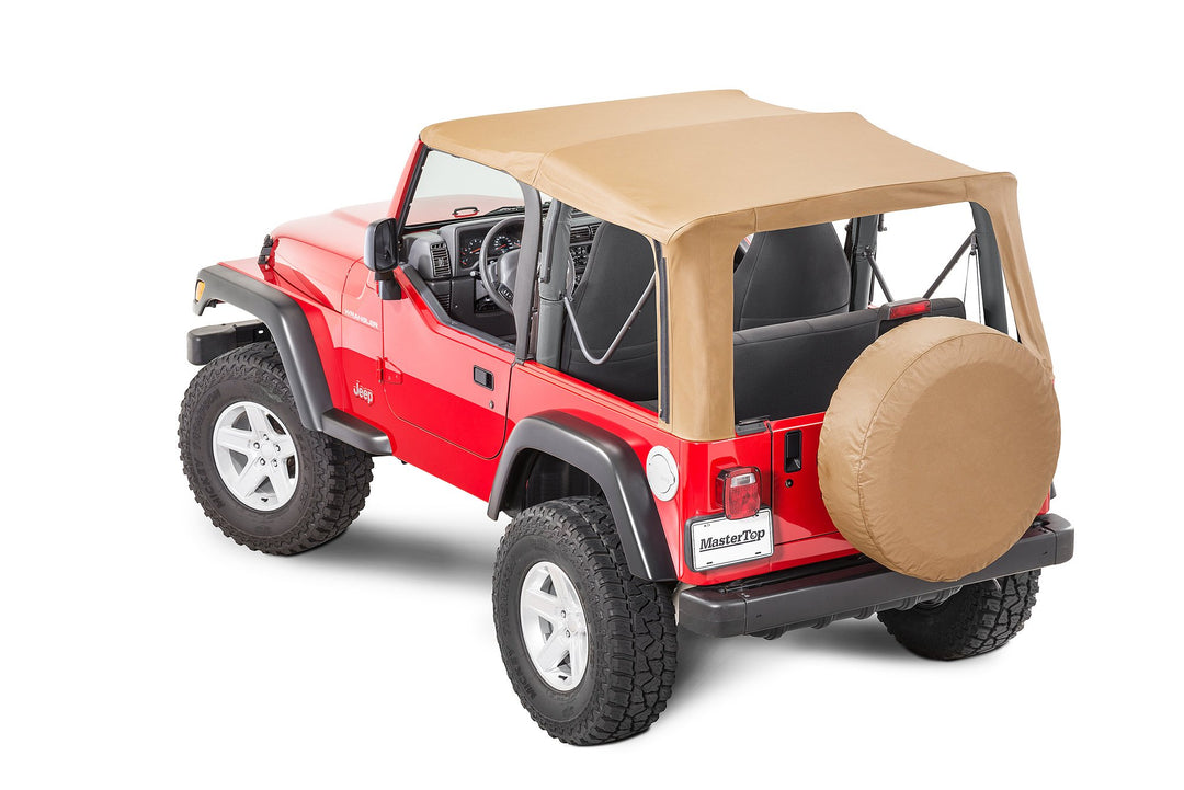 MasterTop 15111217 Replacement Top with Door Skins and Tinted Glass Fits 1997-2006 Jeep Wrangler TJ Spice