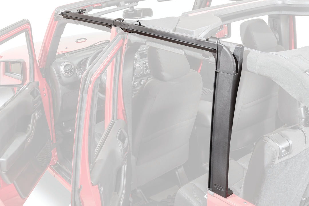 MasterTop 15420401 Door Surround and Tailgate Bar Kit Fits 2007-2018 Jeep Wrangler JKU 4 Door