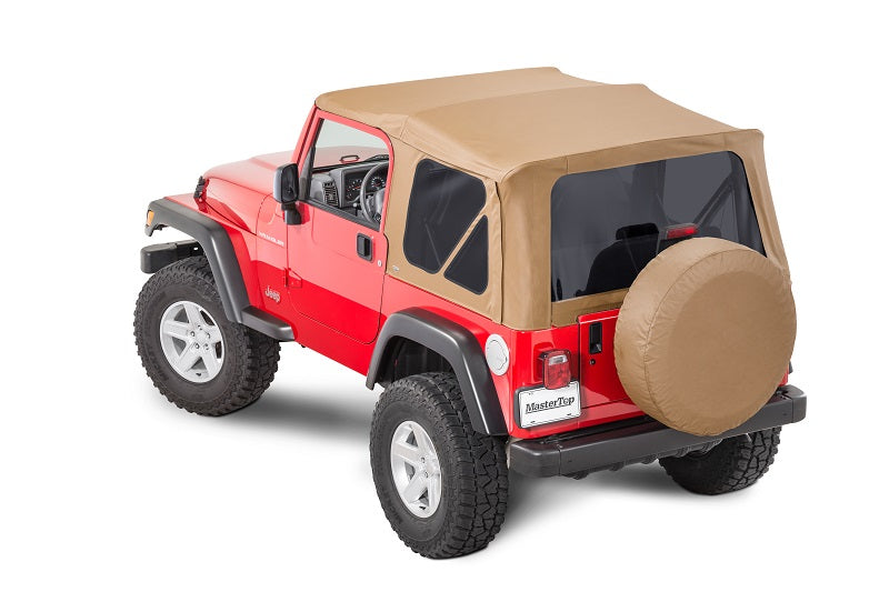 MasterTop 15601217 Full Hardware Top without Doors with Tinted Glass Fits 1997-2006 Jeep Wrangler TJ Spice