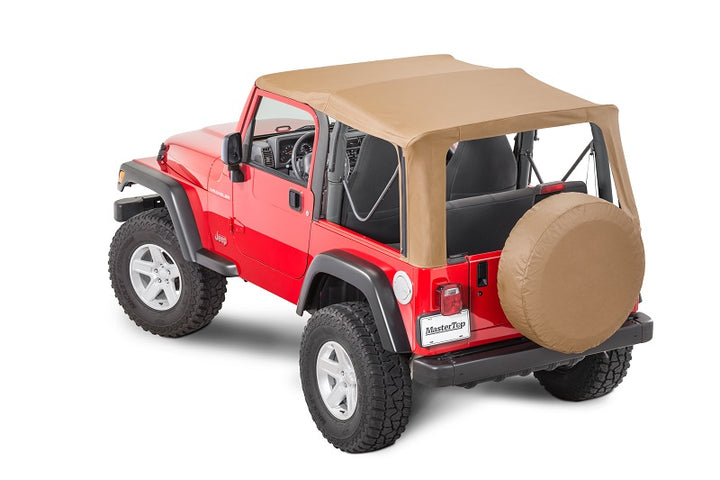 MasterTop 15601217 Full Hardware Top without Doors with Tinted Glass Fits 1997-2006 Jeep Wrangler TJ Spice