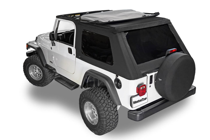 MasterTop 15701024 SkyMaster Fastback Top Fits 2004-2006 Jeep Wrangler Unlimited LJ MasterTwill