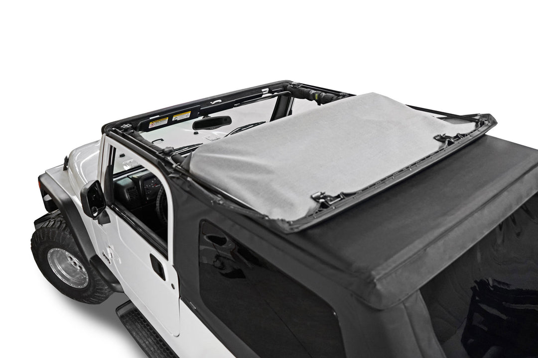 MasterTop 15701035 SkyMaster Fastback Top Fits 2004-2006 Jeep Wrangler Unlimited LJ Black Diamond