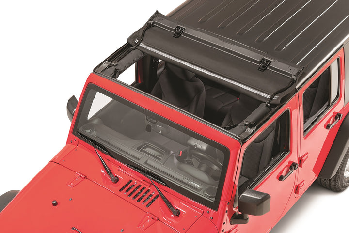 MasterTop 15800435 SkyMaster for Hardtop Fits 2007-2018 Jeep Wrangler JK Black Diamond