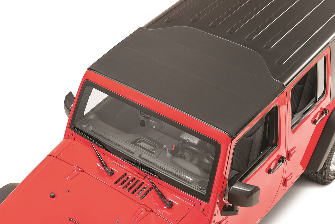 MasterTop 15800435 SkyMaster for Hardtop Fits 2007-2018 Jeep Wrangler JK Black Diamond