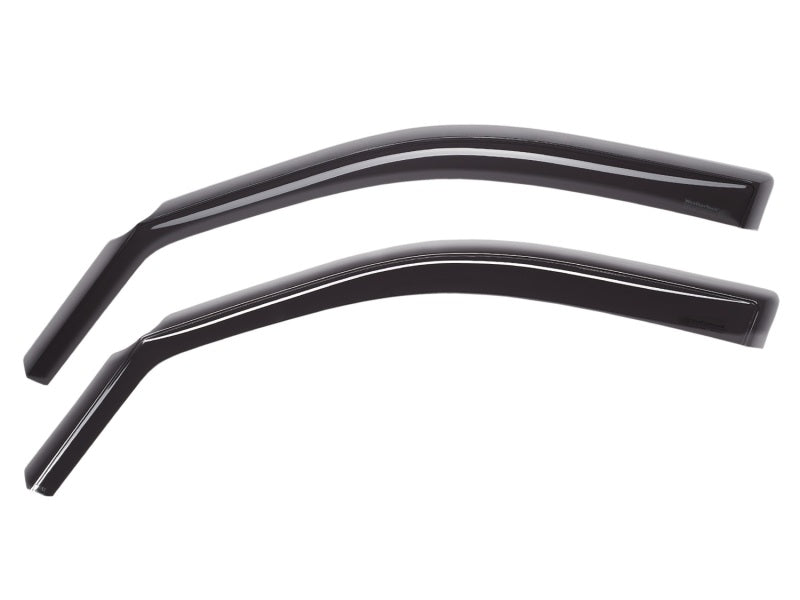 WeatherTech 99-02 Chevrolet Silverado Crew Cab Front Side Window Deflectors - Dark Smoke