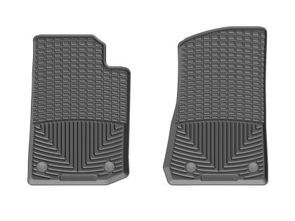 WeatherTech W475 Front Rubber Mats Black Fits 2018-Current Jeep Wrangler JL and Gladiator JT