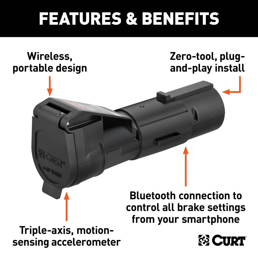 Echo 51180 7-Way Bluetooth Mobile Brake Controller