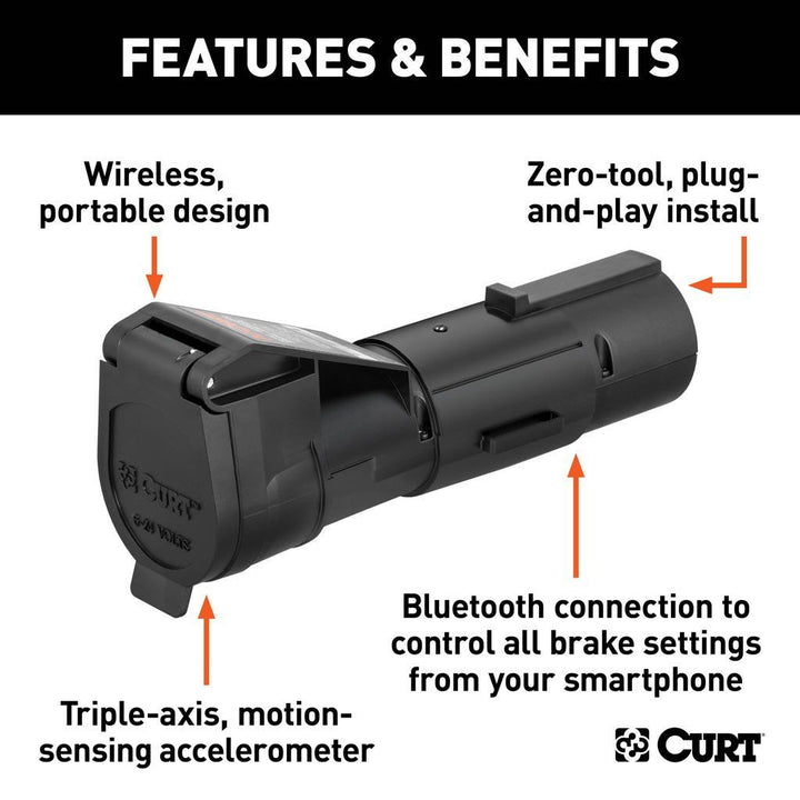 Echo 51180 7-Way Bluetooth Mobile Brake Controller