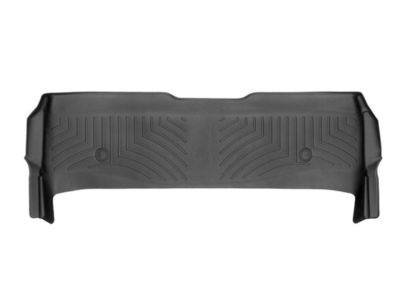 WeatherTech 11-16 Ford F-250/F-350/F-450/F-550 SuperCrew w/ Vinyl Floors Rear FloorLiner - Black