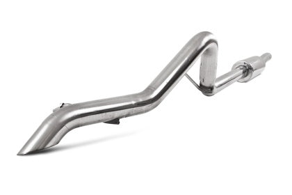 MBRP S5530409 T409 Stainless 2.5 Inch Cat Back Single Fits 2012-2018 Jeep Wrangler JK 2 and 4 Door