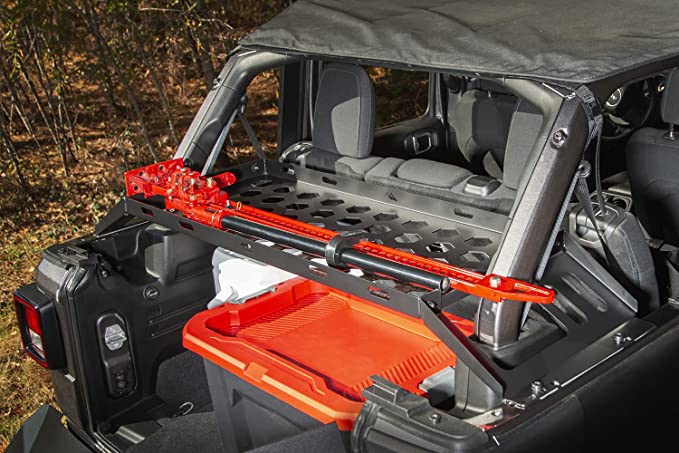 Rugged Ridge 13551.41 Interior Storage Rack Fits 2007-Current Jeep Wrangler JK | JL