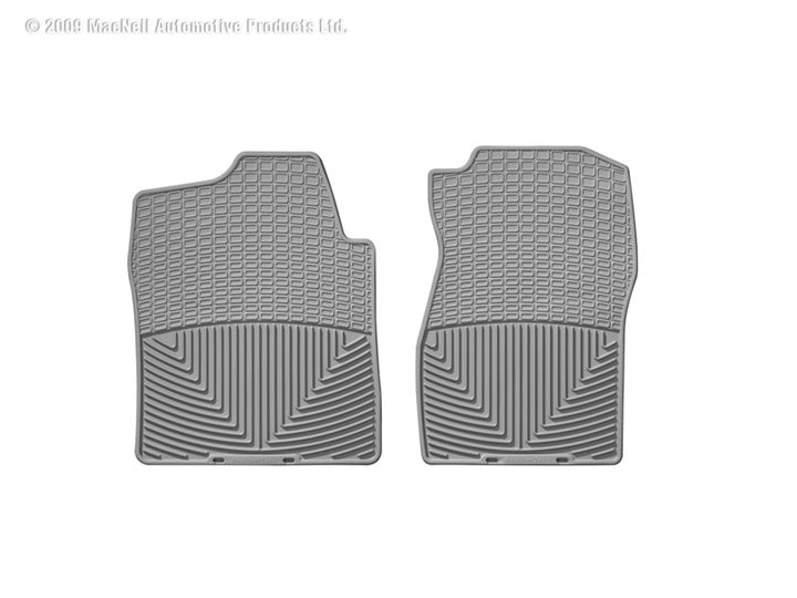 WeatherTech 07+ Chevrolet Avalanche Front Rubber Mats - Grey