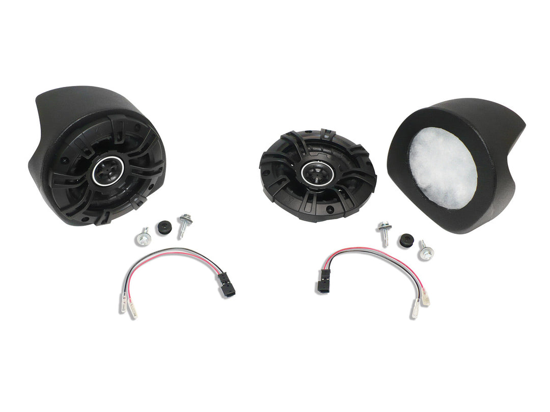 Select Increments PP0714-K Pillar-Pods With Kicker Speakers fit 2007-2014 Jeep Wrangler Without Premium Factory Syetem