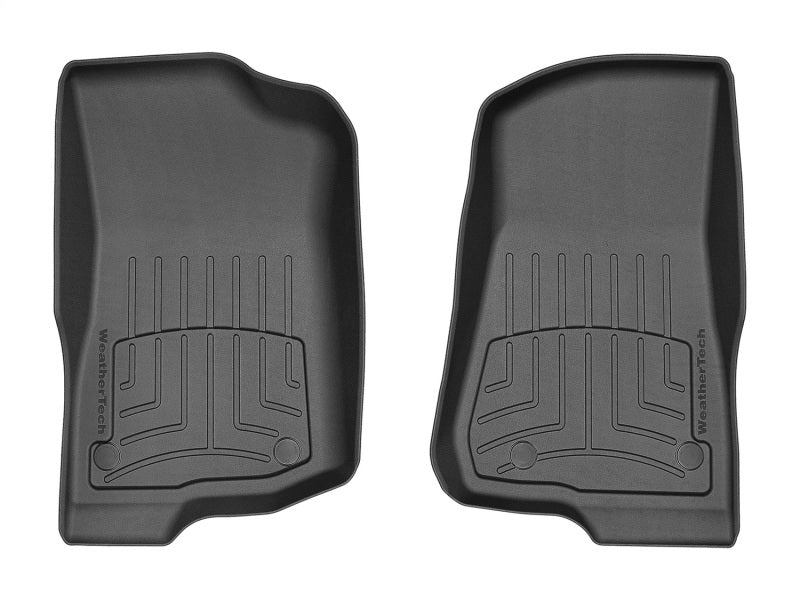 WeatherTech 2020+ Jeep Gladiator Front FloorLiner HP - Black