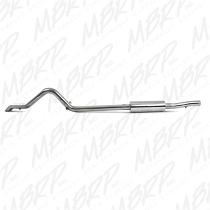 MBRP S5514409 T409 Stainless 2.5 Inch Off-Road Tail Pipe Fits 2007-2011 Jeep Wrangler JK 2 and 4 Door