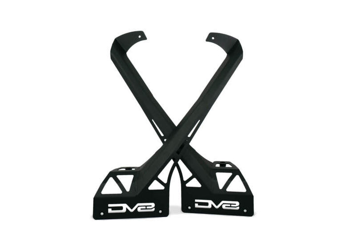 DV8 Offroad 20-22 Jeep JL 392 & JT Mojave A-Pillar Light Bar Mount