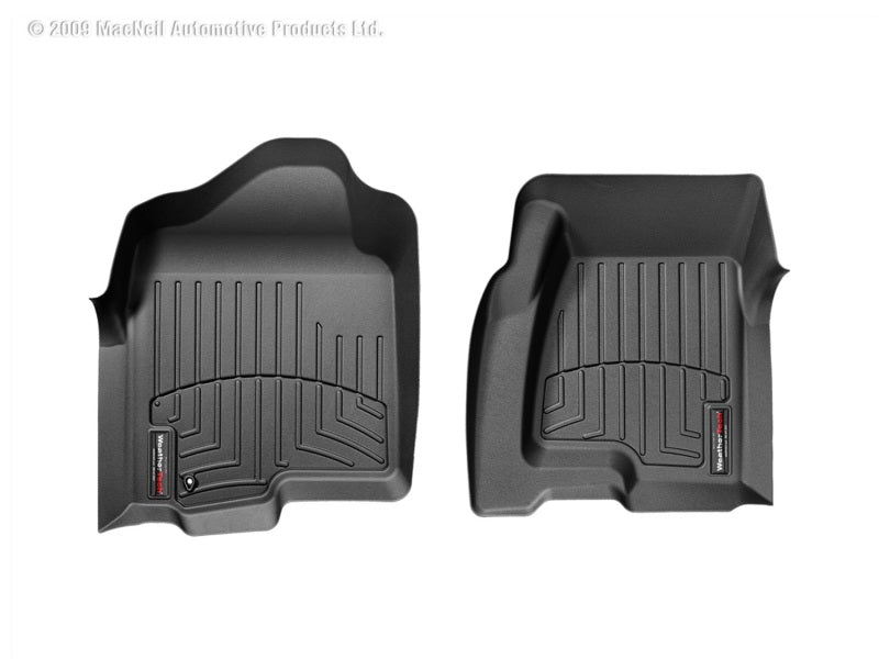 WeatherTech 99-00 Chevrolet Silverado Crew Cab Front FloorLiner - Black